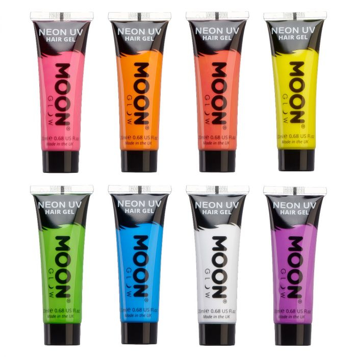Neon UV Hår Gel | UV / Neon Sminke / Makeup - Makeup & Negle - Temashop