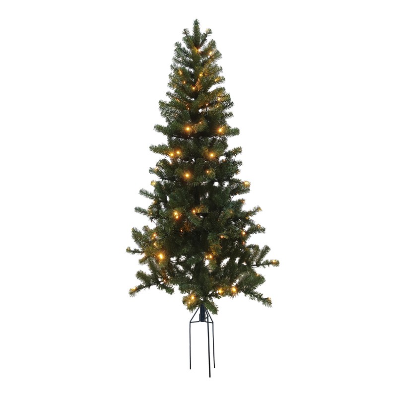 Kunstigt Udendørs Juletræ LED 150 x 90 cm Klasse B+ - 1 stk (150 x 90 cm) | Juletræ Juletræ - Temashop