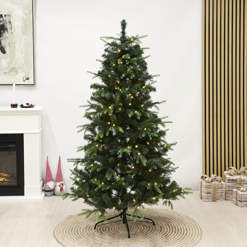 Kunstigt VIGA Juletræ LED Klasse A