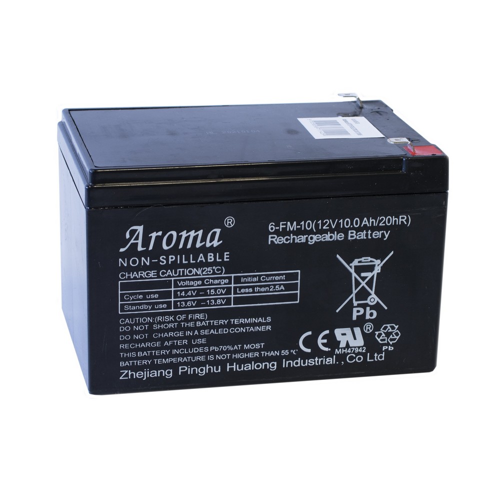 Batteri Til Elbil 12V 10AH (15 x 10 x 9 cm) | Racerløb tema El Køretøj Til Børn - Temashop