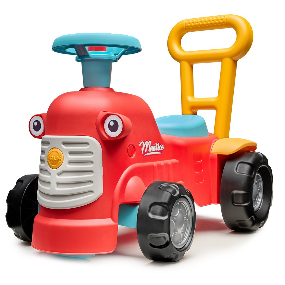 FALK Traktor Gåbil Rød (45 x 57 x 31 cm) | Gård tema Legetøj - Temashop