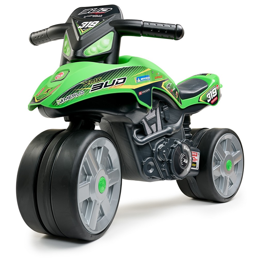 Bud RacingÂ® Motorcykel Løbecykel Grøn