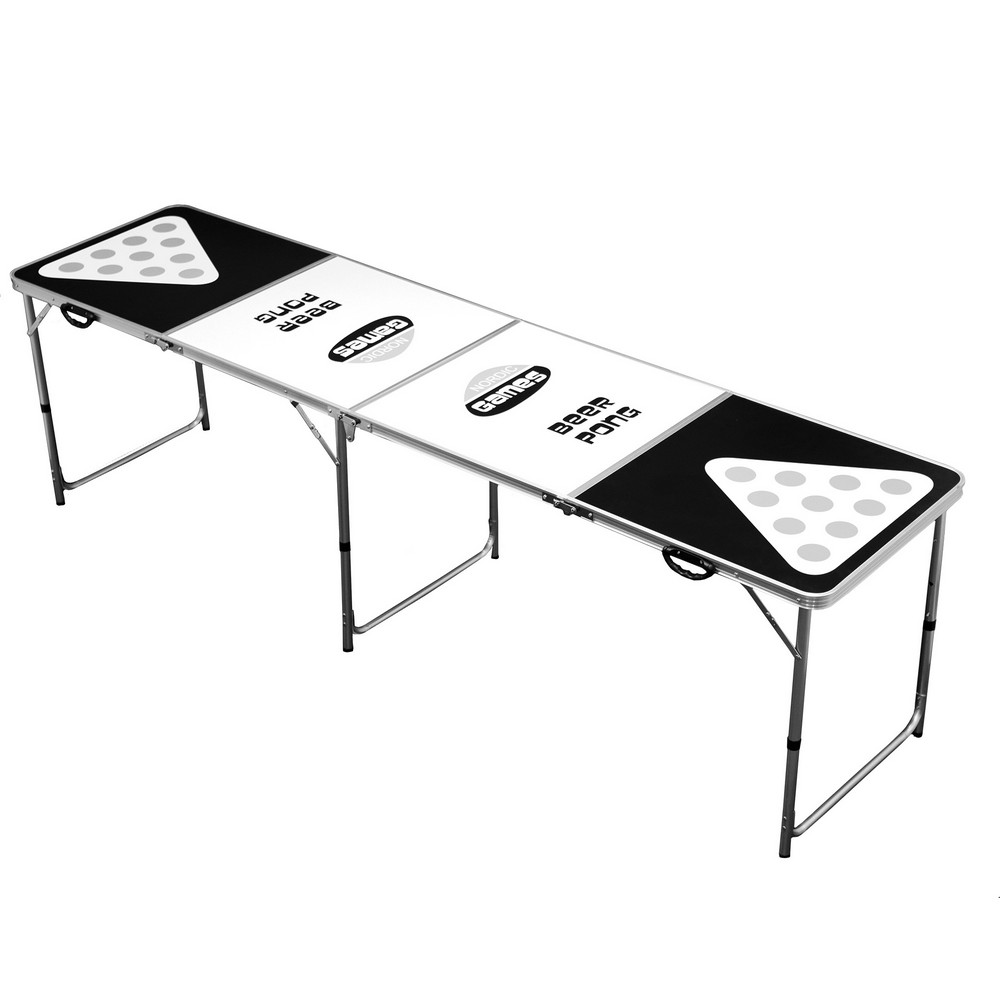 Nordic Games Beer Pong Sæt Med Bord, Bolde & Krus (240 x 60 cm) | Drinks Borde - Temashop