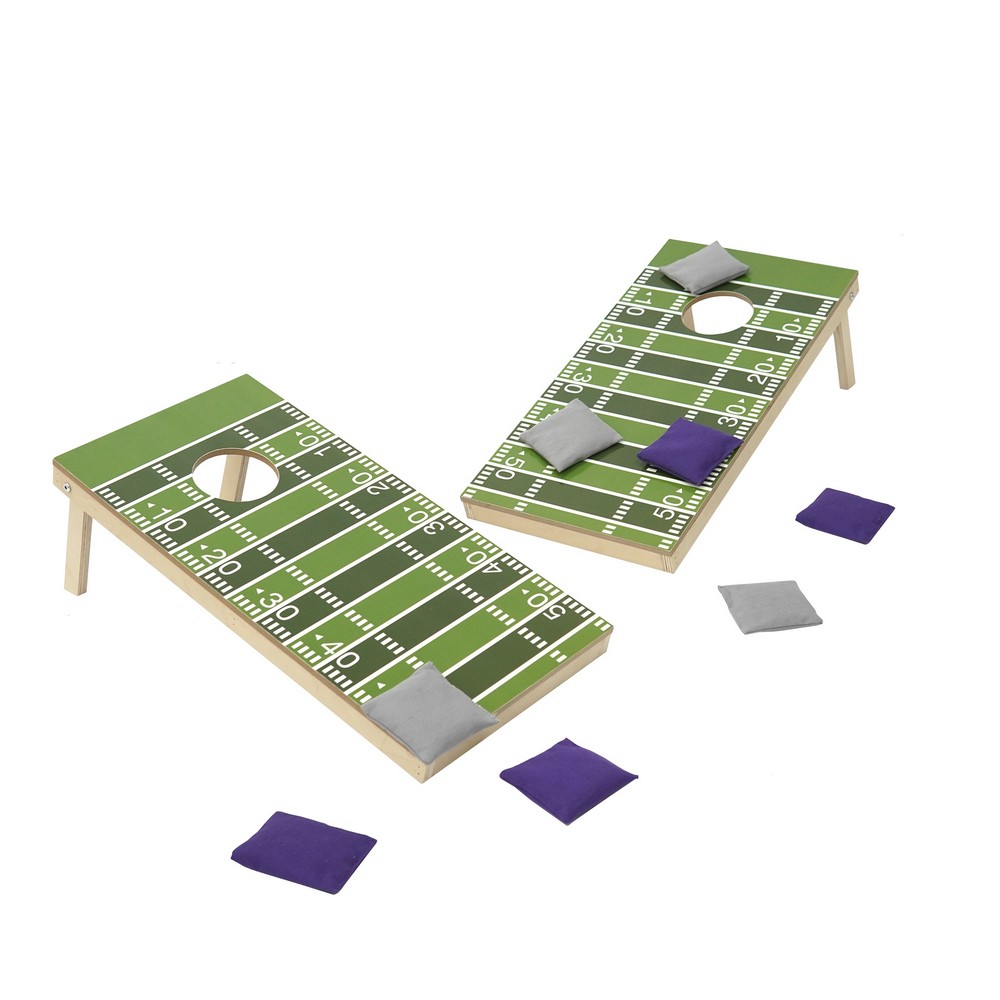 Nordic Games Cornhole Grøn (60 x 30 x 4 cm) | Udendørsspil Diverse Spil - Temashop