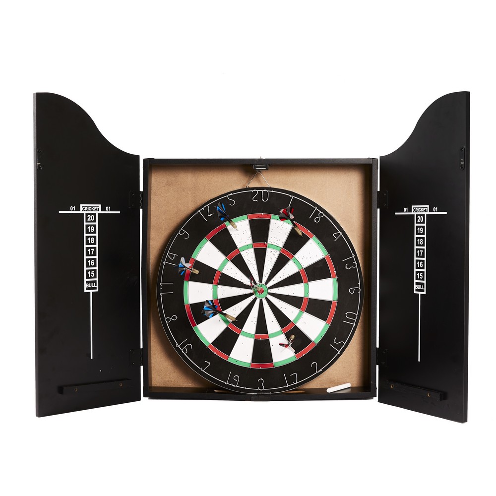 Nordic Games Klassisk Dartskab Med Dartpile (57 x 101 cm) | Spil Diverse Spil - Temashop