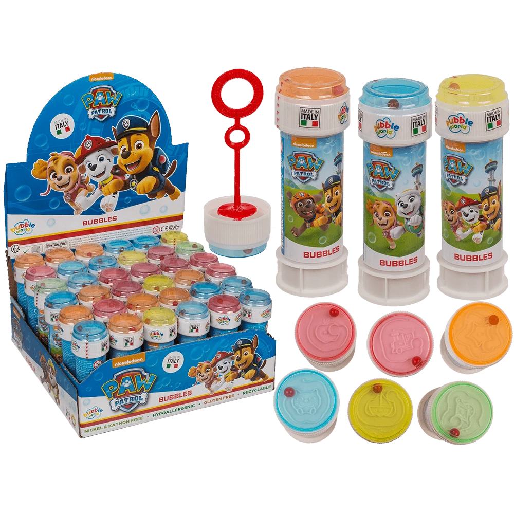 Paw Patrol Sæbebobler m. Puslespil (60 ml) | Paw Patrol Sæbebobler - Temashop