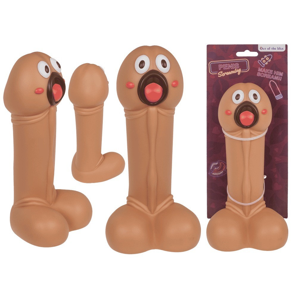 Skrigende Penisfigur