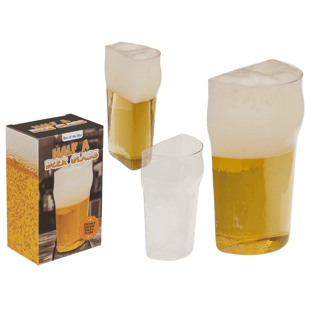 Halvt Ølglas