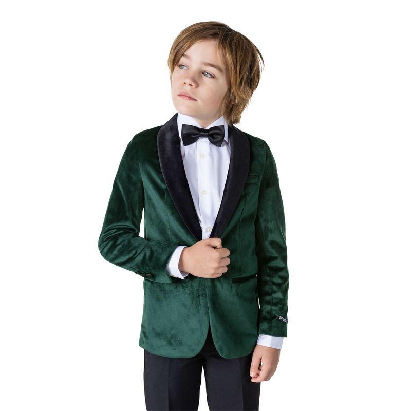 OpposuitsÂ® Børneblazer Rich Green