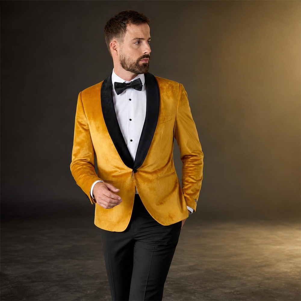OpposuitsÂ® Dinner Jacket Blazer Guld