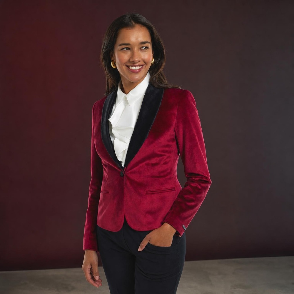 OpposuitsÂ® Dinner Jacket Blazer Bordeauxrød