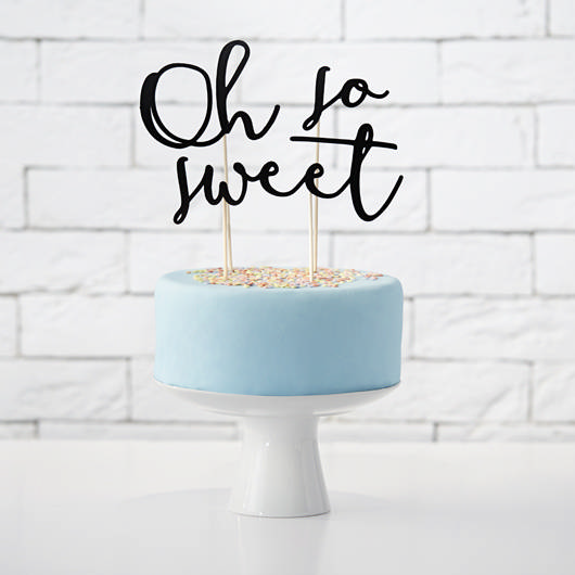 Oh So Sweet Kagetopper Sort - 3 stk - Temashop