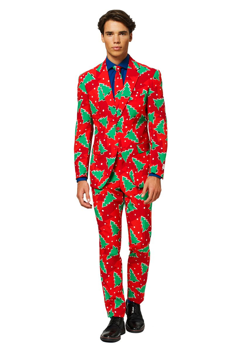 OppoSuitsâ¢ Red Christmas Tree
