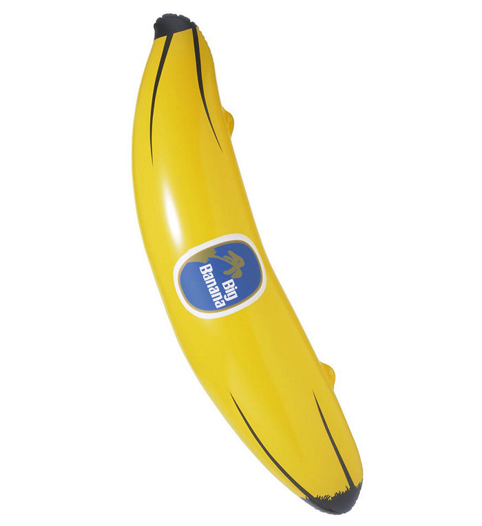 Oppustelig Banan (100 cm) | Frugt Oppusteligt - Kropstilbehør - Temashop