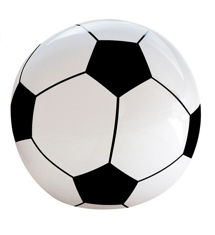 Oppustelig Fodbold | Fodbold Oppusteligt - Kropstilbehør - Temashop