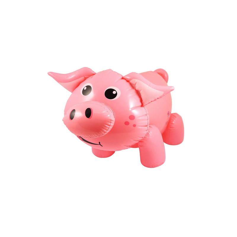 Oppustelig Gris - 1 stk (55 cm) | Gris Oppusteligt deko - Temashop
