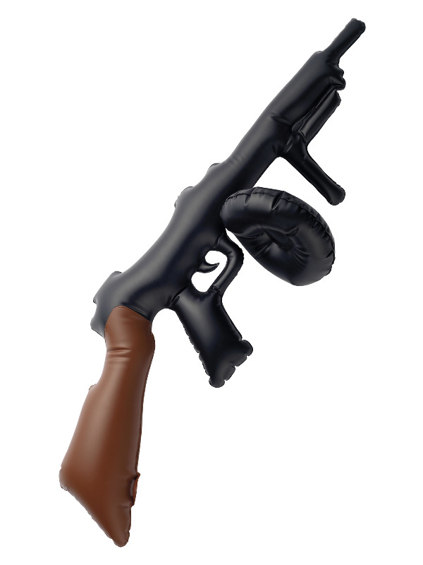 Oppustelig Maskinpistol | 20'erne Gangster Oppusteligt - Kropstilbehør - Temashop