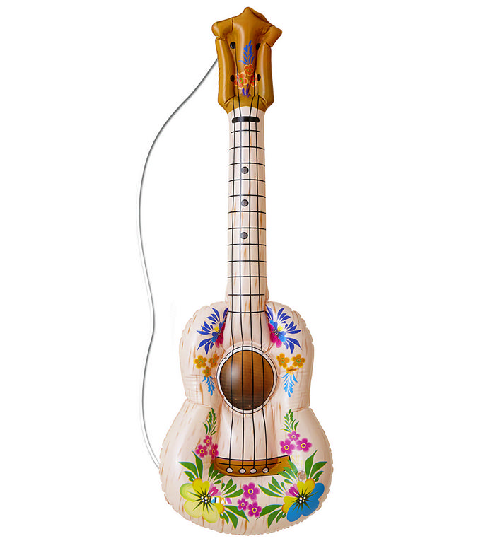 Oppustelig ukulele | Hawaii Musikinstrument - Kropstilbehør - Temashop