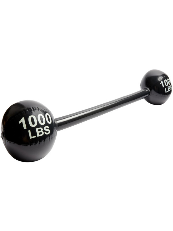 Oppustelig Vægtstang - 1 stk (120 cm) | Bodybuilder Oppusteligt - Temashop