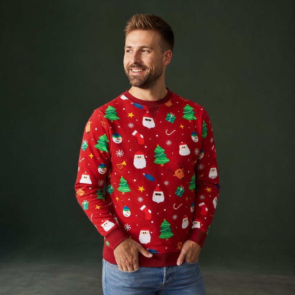 OpposuitsÂ® Festivity Sweater Rød