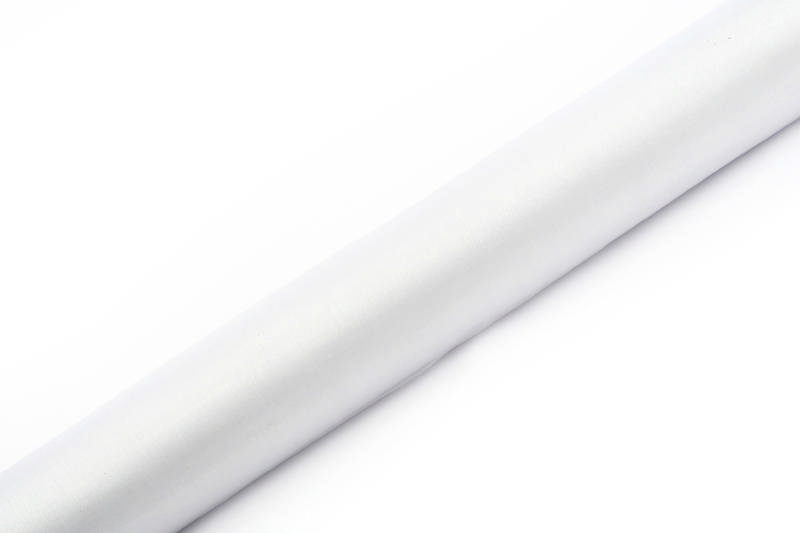 Organza Stofrulle Hvid - 1 rulle (9 m) - Temashop