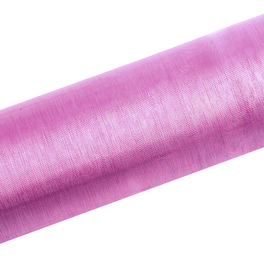 Organza Stofrulle Pink - 1 rulle (9 m) | Pink tema Stof / tekstil - Temashop