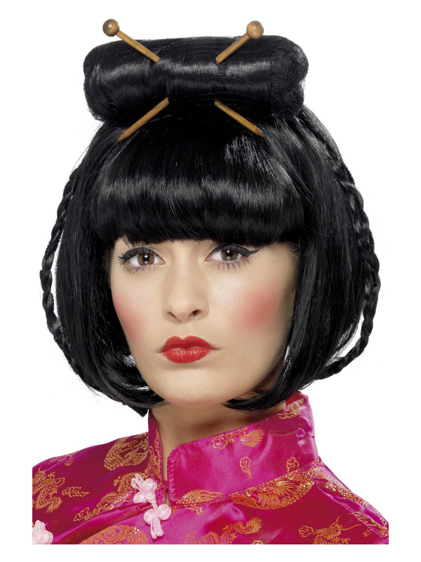 Orientalsk Paryk | Asien Paryk - Hovedtilbehør - Temashop