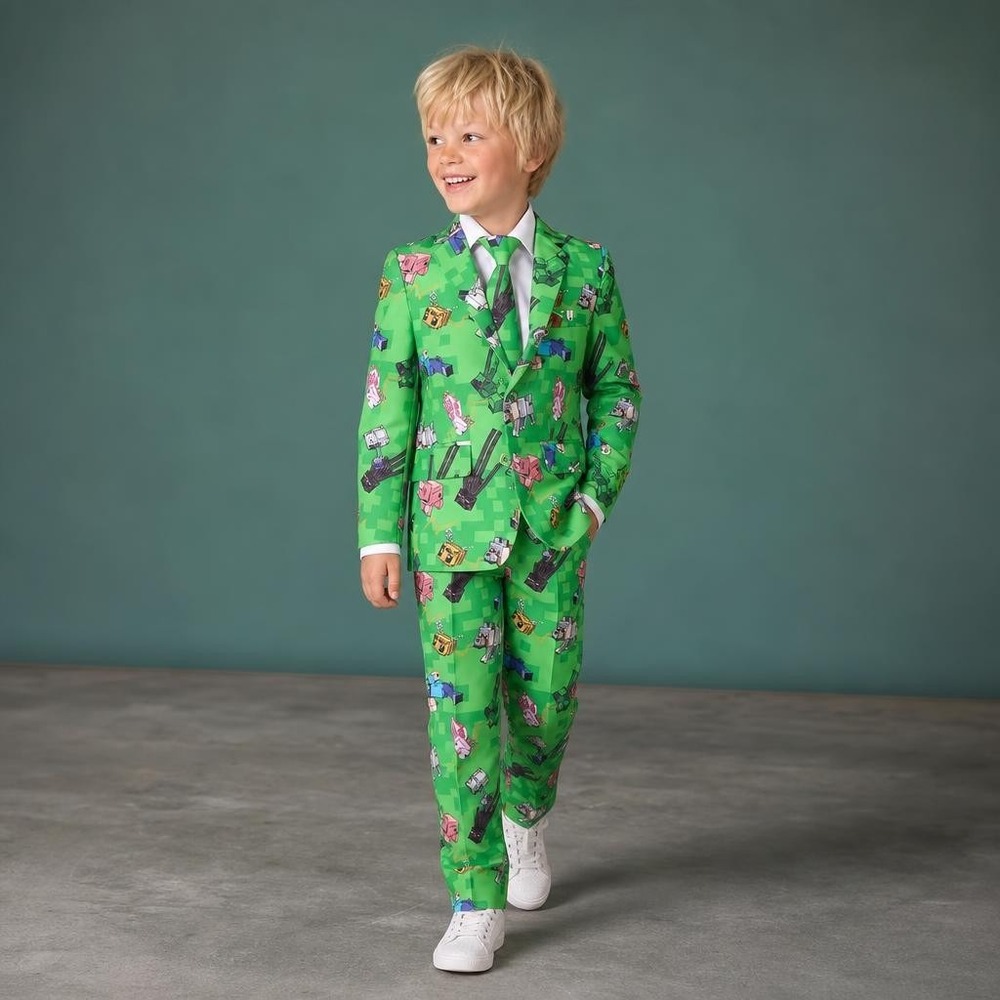 OppoSuits MinecraftÂ® Børnejakkesæt