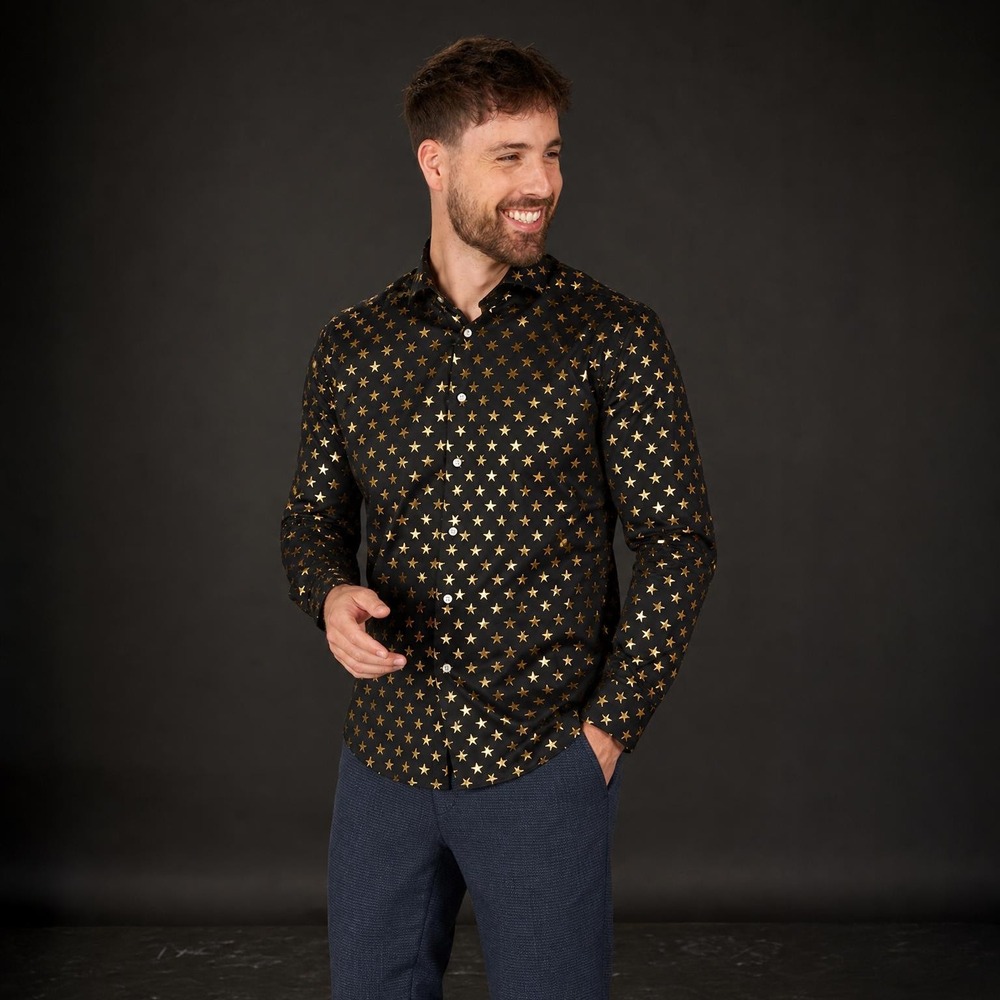 OpposuitsÂ® Shiny Polka Star Skjorte