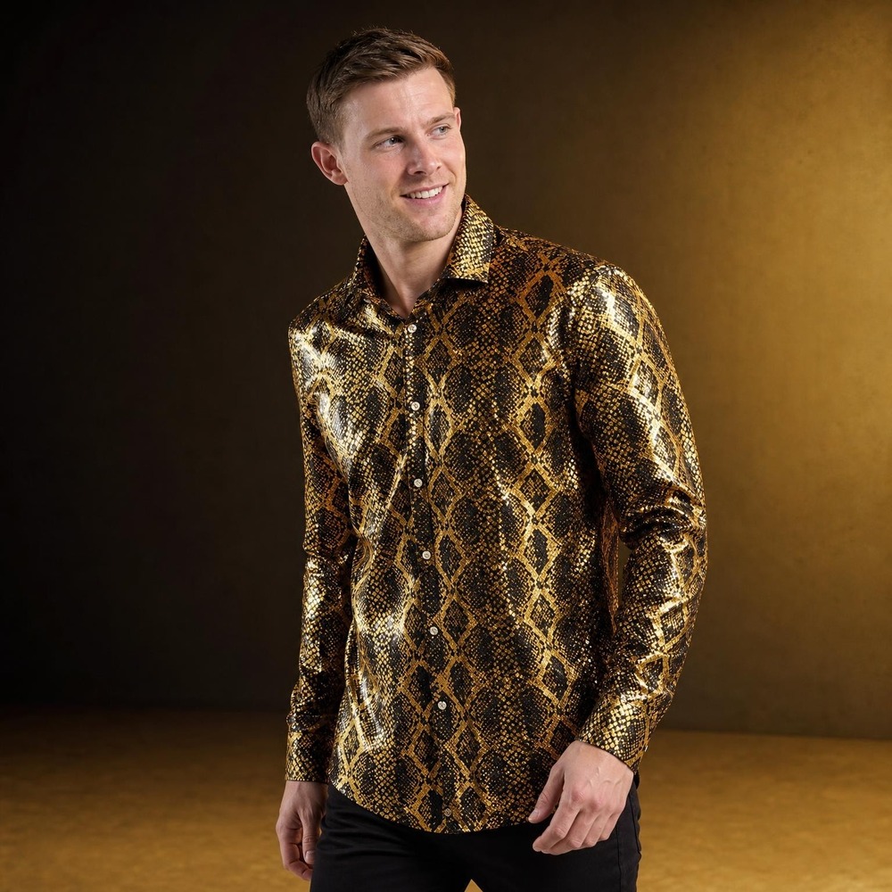 OpposuitsÂ® Shiny Snake Skjorte