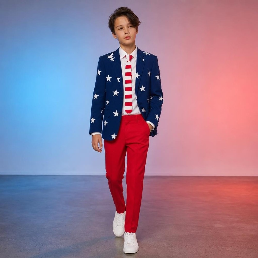 OpposuitsÂ® Stars & Stripes Teen Jakkesæt