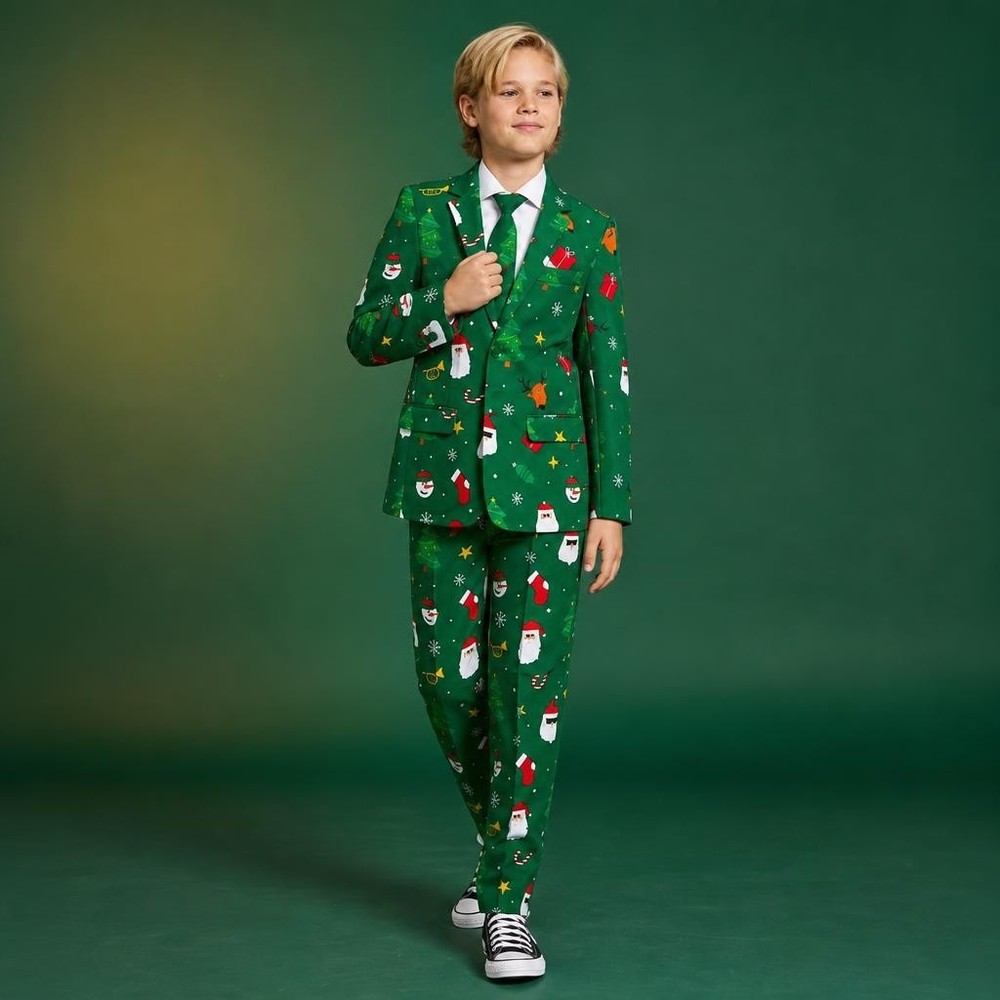 OpposuitsÂ® Festivity Green Teen Jakkesæt
