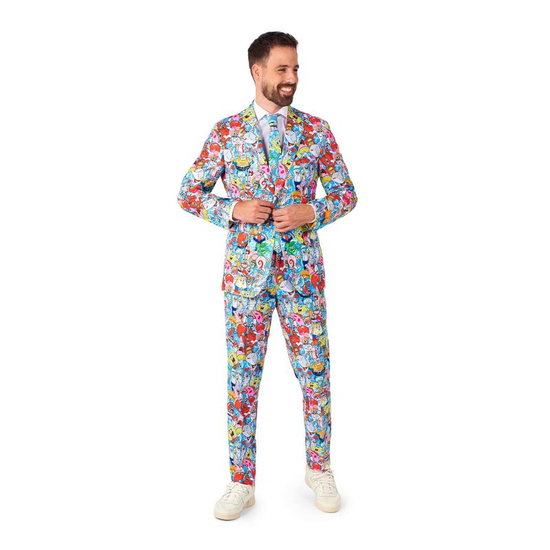 Opposuits Svamepebob FirkantÂ® Jakkesæt