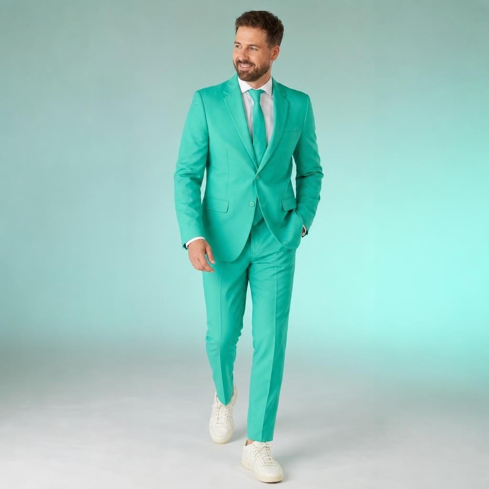 OpposuitsÂ® Trendy Turquoise Jakkesæt
