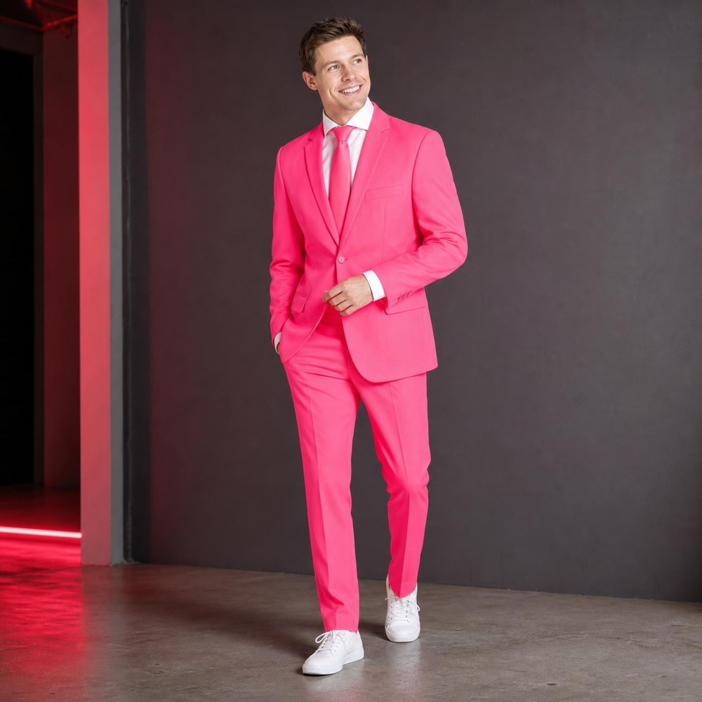 OpposuitsÂ® Neon Pink Power Jakkesæt