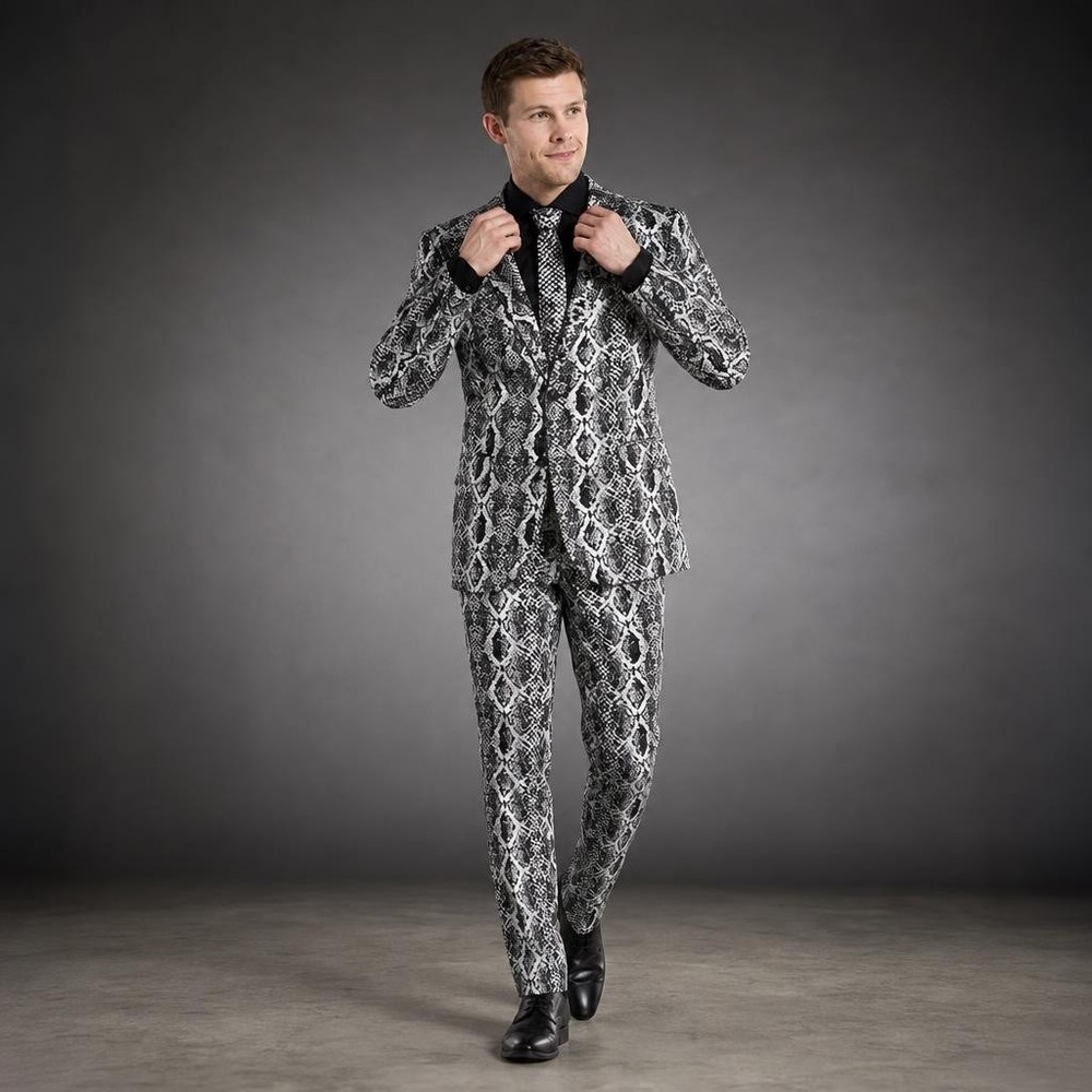 OpposuitsÂ® Silver Snake Jakkesæt