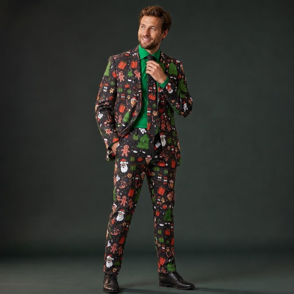 OppoSuits Merry Jinglejoy Jakkesæt