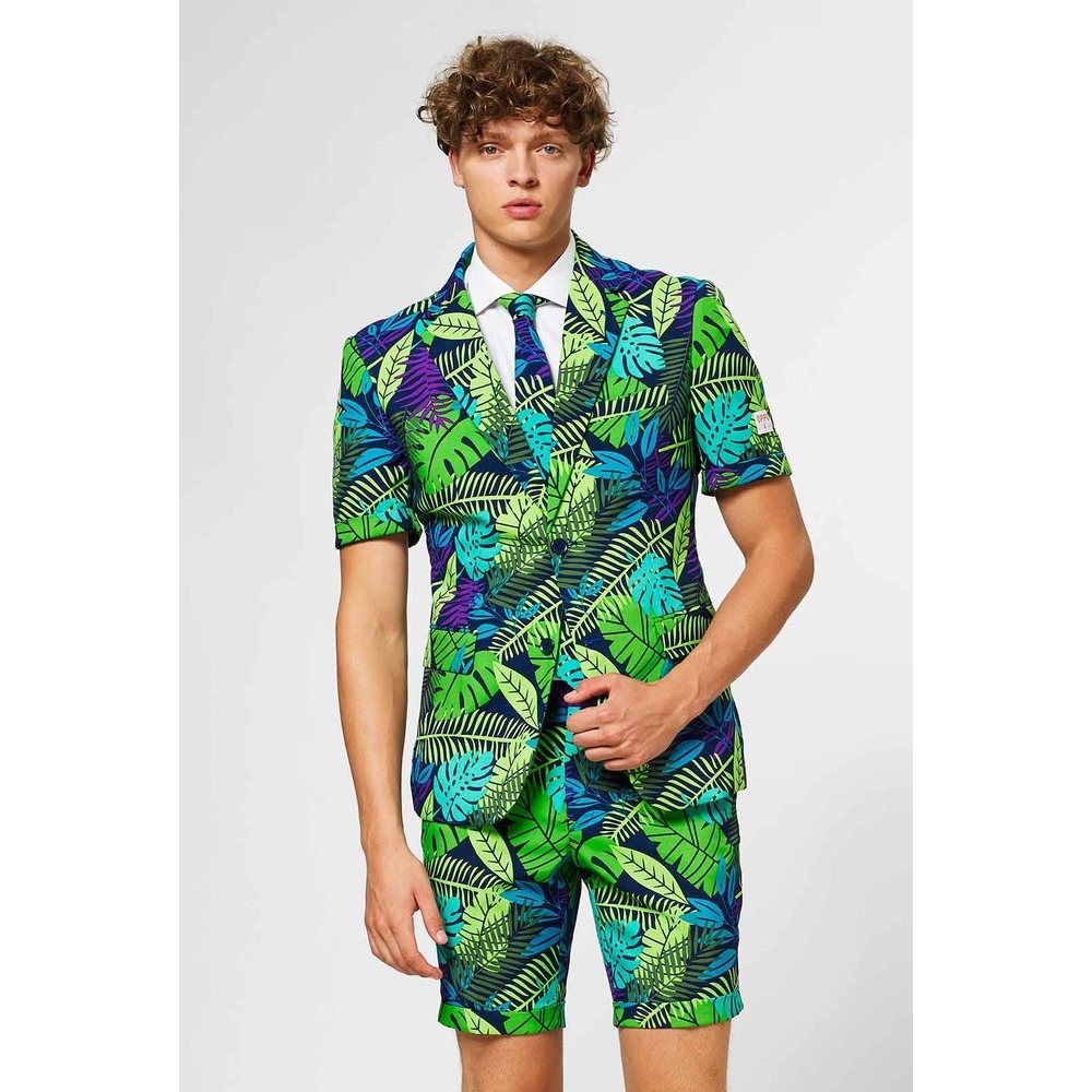 Juicy Jungle Jakkesæt Kostume | Jungle tema kostume til mænd - Temashop