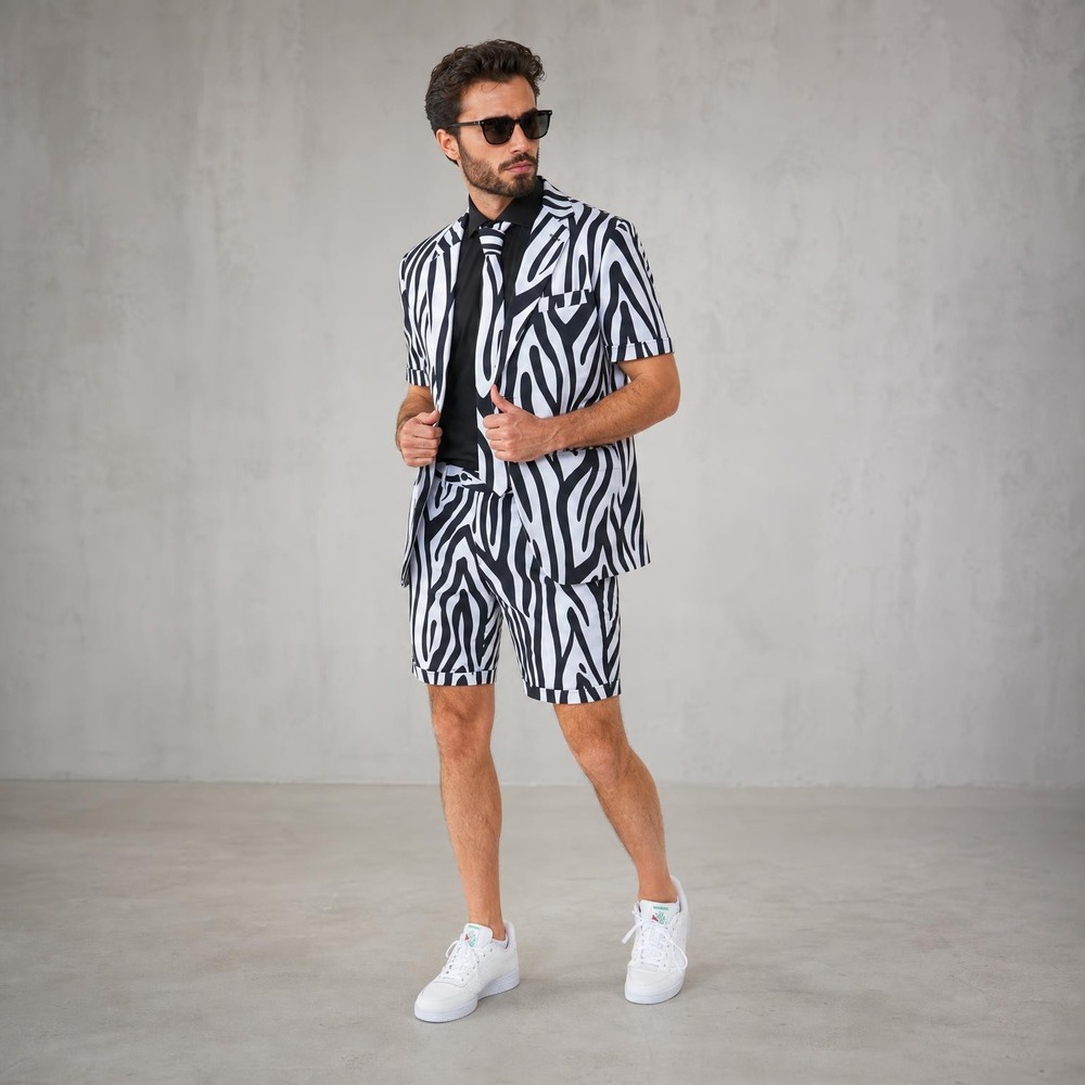 OpposuitsÂ® Summer Zazzy Zebra Jakkesæt