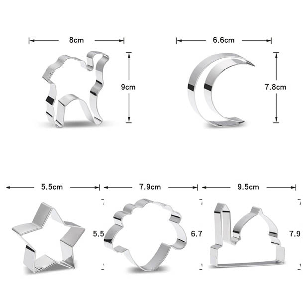 Eid Mubarak Kageudstikkere