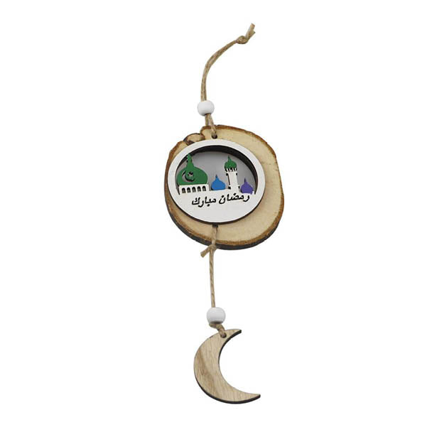 Eid Træstub Ophæng - 1 stk (28 x 8 cm) | Eid Spiraler/string - Temashop