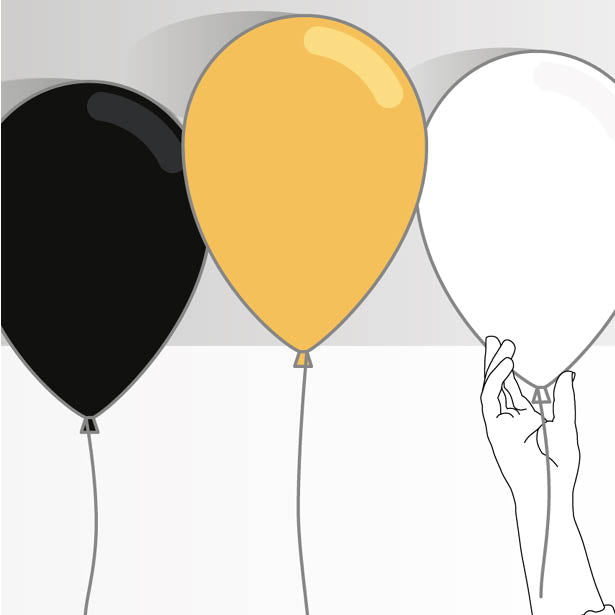 Limprikker Til Ballonloft - 240 stk (1 cm) - Temashop