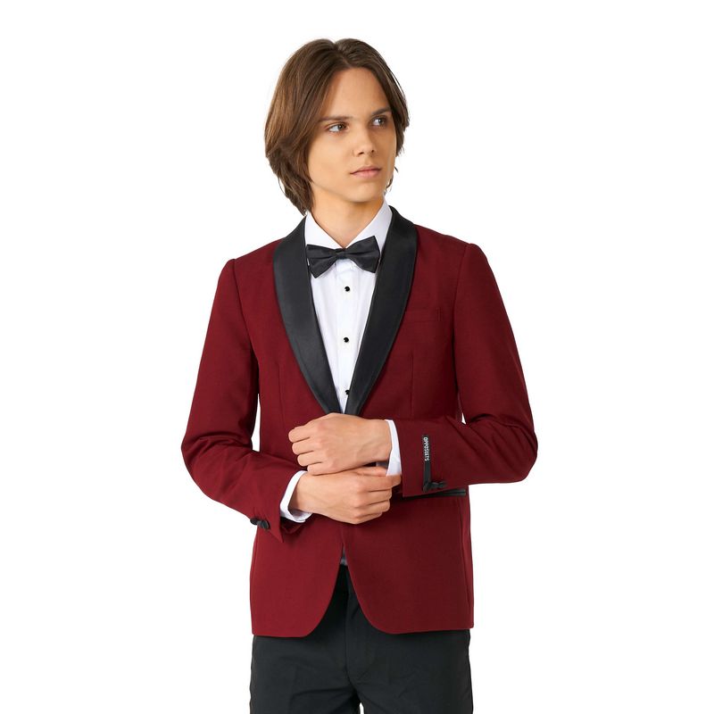OpposuitsÂ® Hot Burgundy Teen Jakkesæt