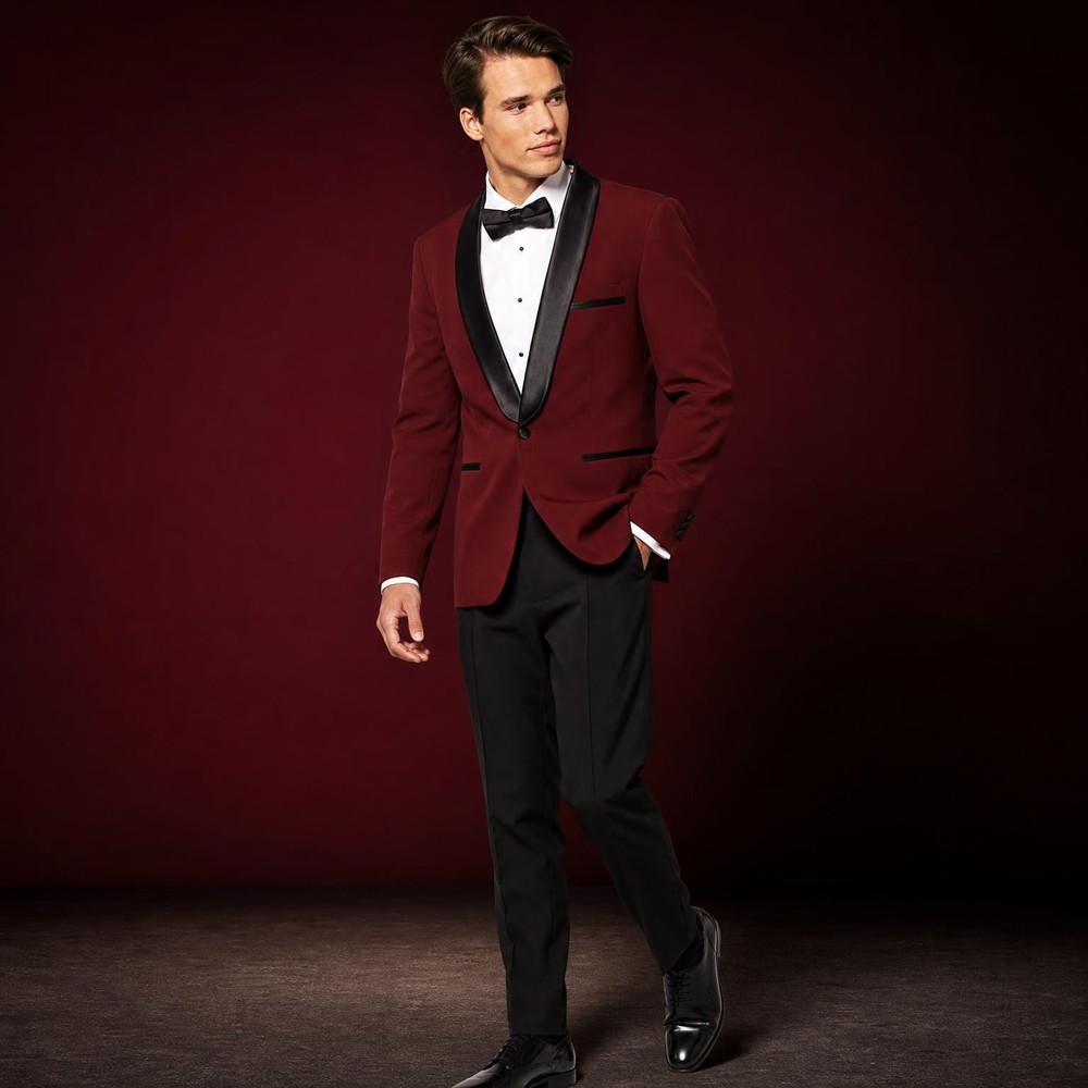 OpposuitsÂ® Hot Burgundy Jakkesæt