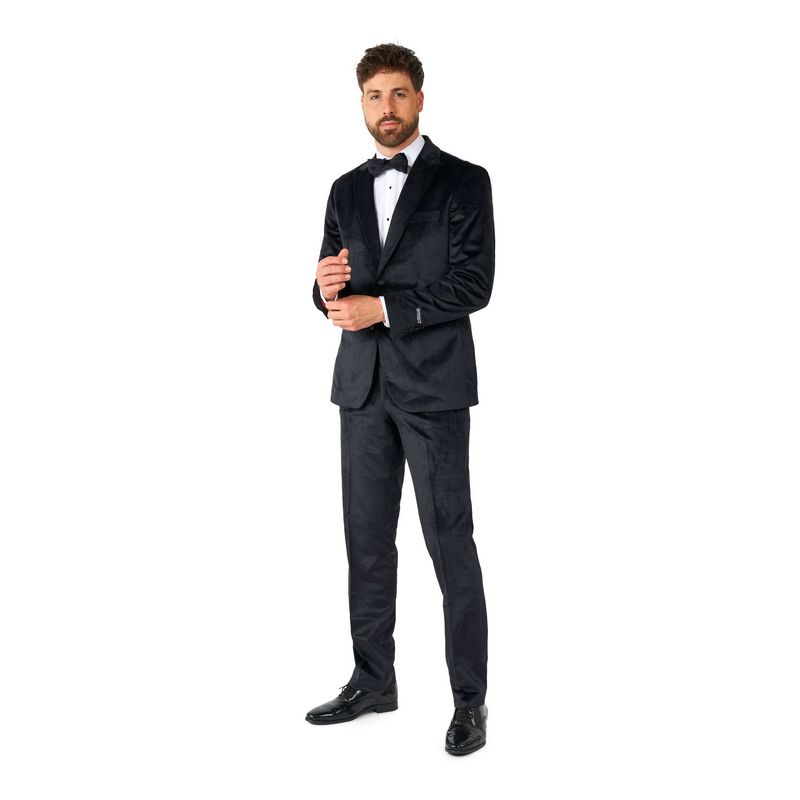 OpposuitsÂ® Midnight Black Velvet Jakkesæt