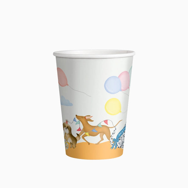 Hunde Papkrus - 10 stk (270 ml) | Hund Krus - Temashop