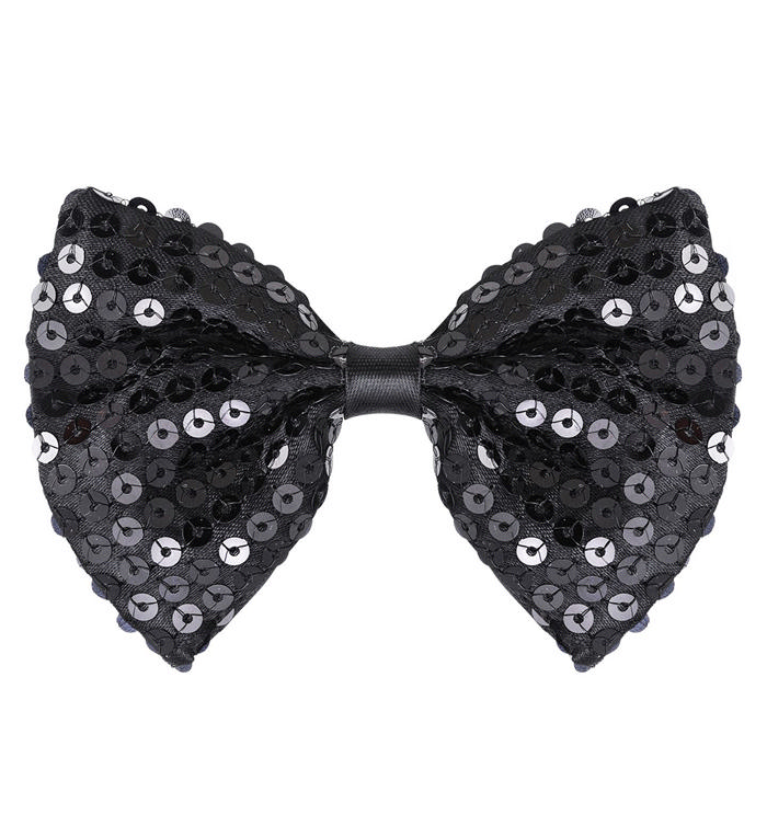 Pailletbutterfly Sort | Nytår Butterfly - Beklædning - Temashop
