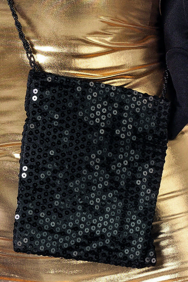 Paillet Taske Sort