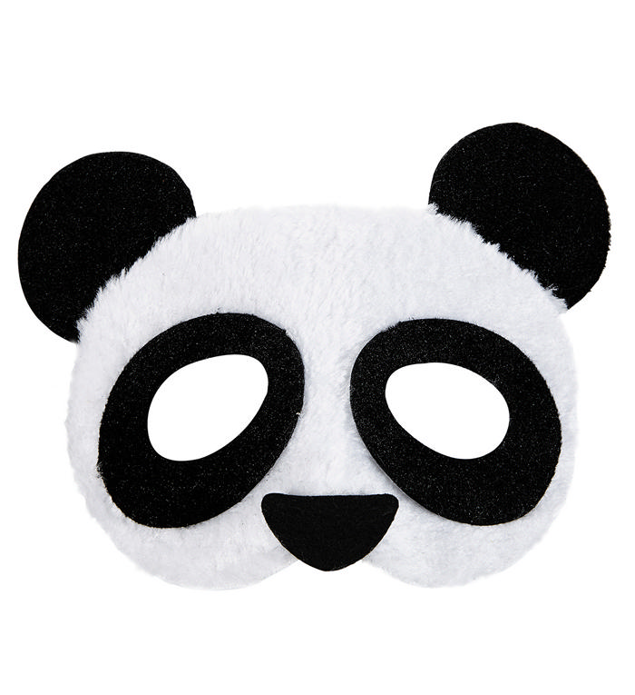 Panda Maske | Panda Maske - Hovedtilbehør - Temashop