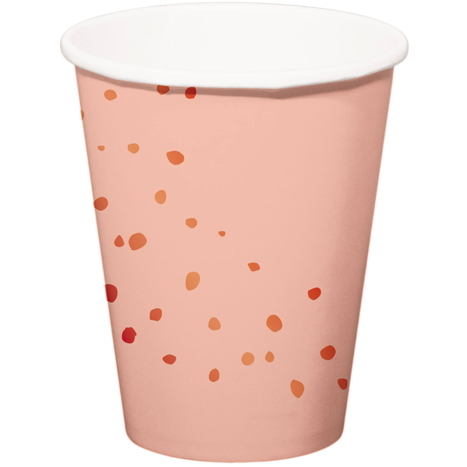 Papkrus Lush Blush - 8 stk (350 ml) | Pink tema Krus - Temashop